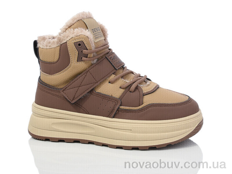 Кросівки Ok Shoes YB066 brown