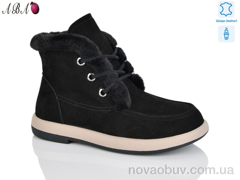 Черевики Aba Y057 black