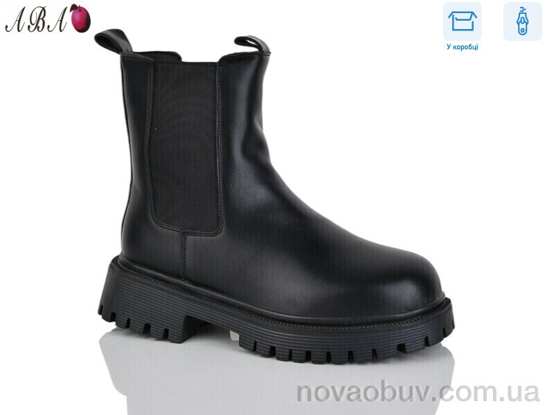 Черевики Aba 5269 black