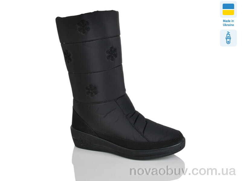 Дутики DeMur GF101 чорний