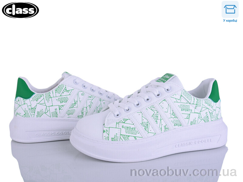 Кросівки Wei Wei-Class SS1853 white-green