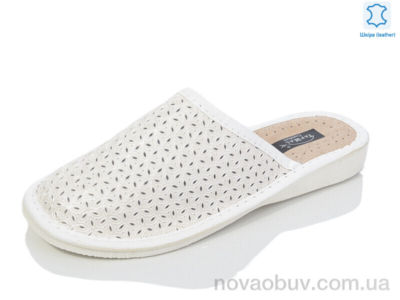 Шльопанці Lot Shoes N001 білий комн.