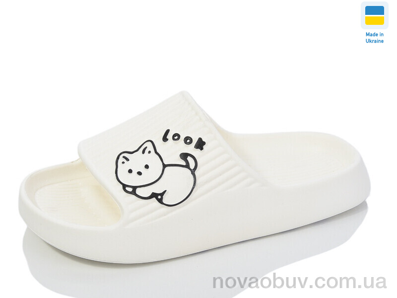 Шльопанці Lot Shoes N104 білий