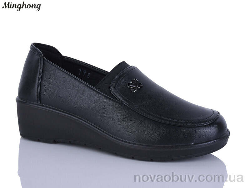 Туфлі Minghong 798 black