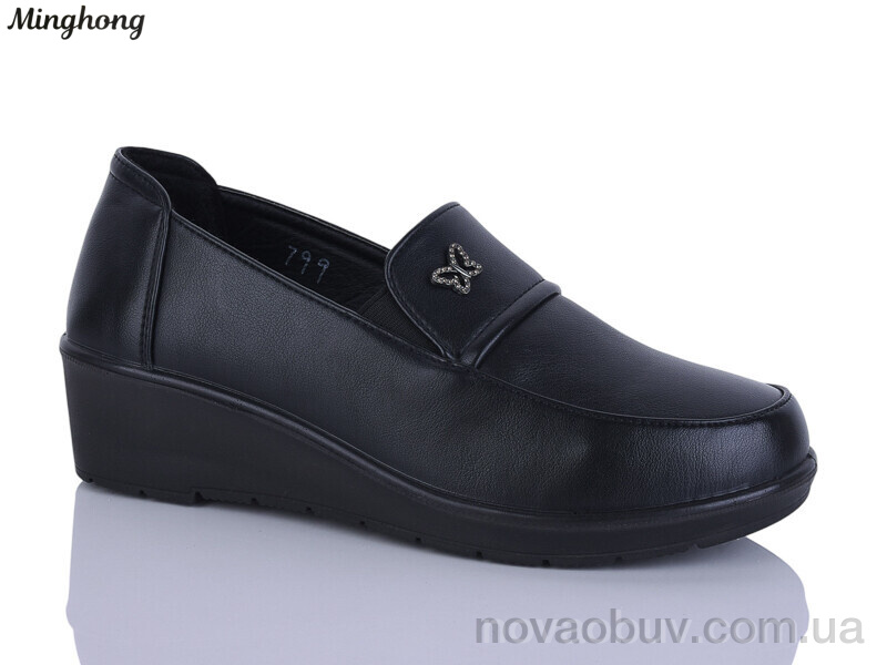 Туфлі Minghong 799 black