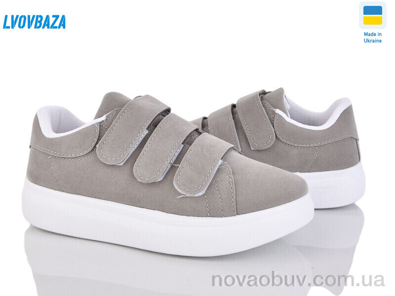 Кросівки Lvovbaza B&R126  сірий