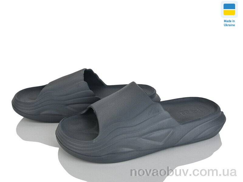 Шльопанці Rai shoes П38 графіт