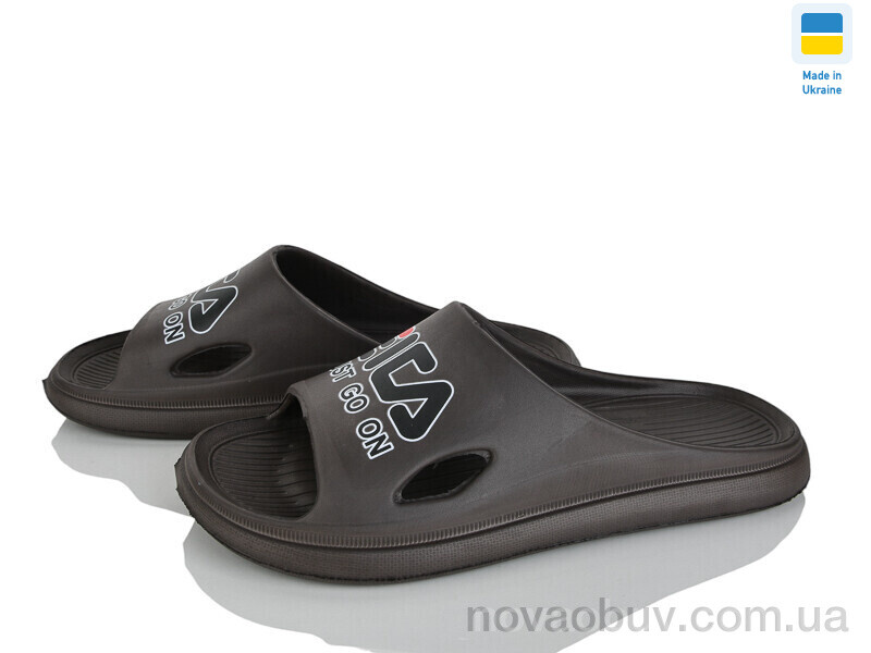 Шльопанці Rai shoes С79 коричневий