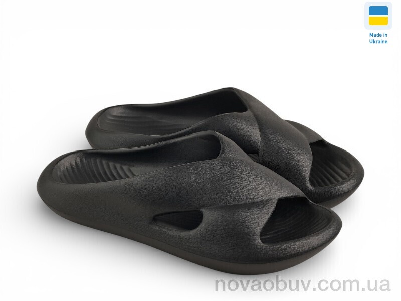 Шльопанці Rai shoes DS73 чорний
