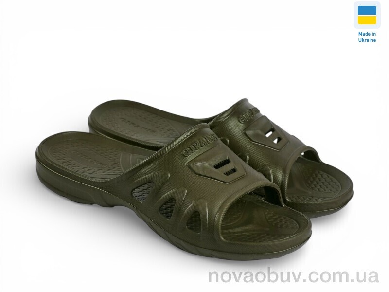 Шльопанці Rai shoes T117 хакі