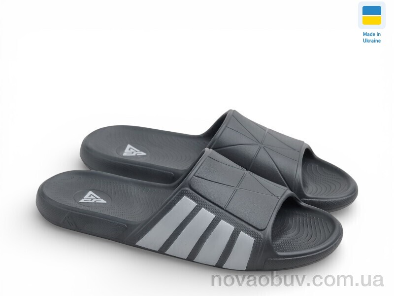 Шльопанці Rai shoes CC010 графіт