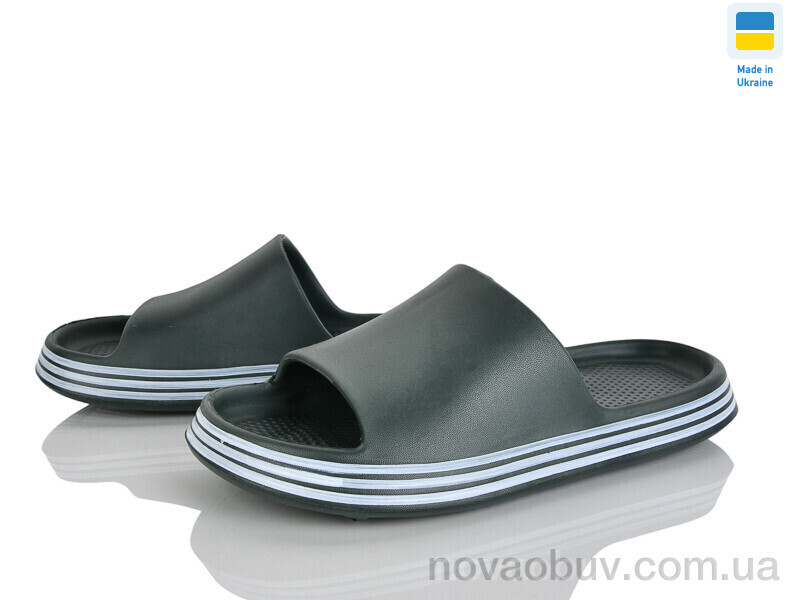 Шльопанці Rai shoes E236 хакі