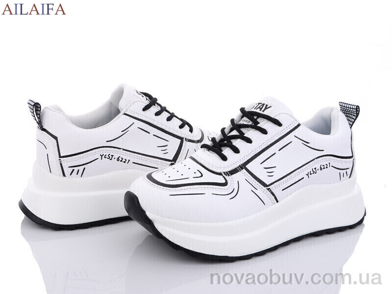 Кросівки Ailaifa F61 white піна