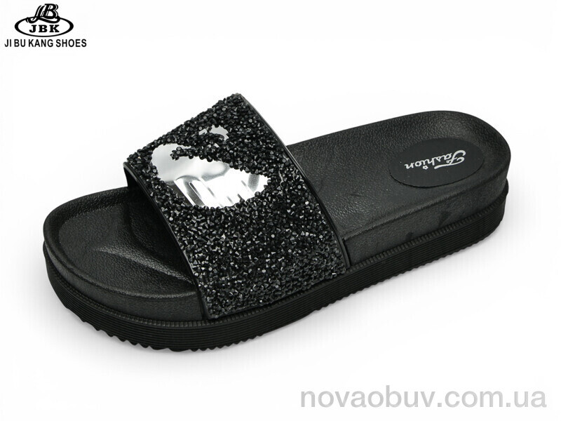 Шльопанці Jibukang 01-752 black