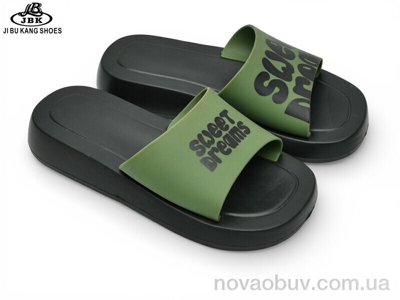 Шльопанці Jibukang 01-6216 green