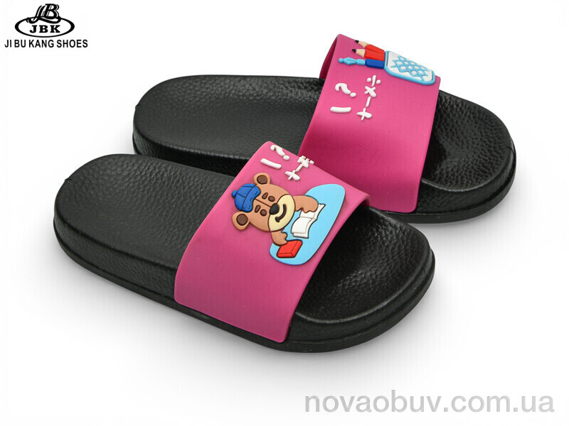 Шльопанці Jibukang 00901-2 fuxia