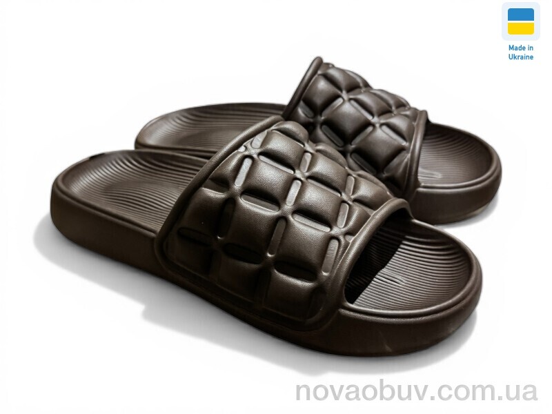 Шльопанці Rai shoes 116 шоколад