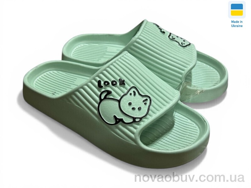 Шльопанці Rai shoes 104 м'ята