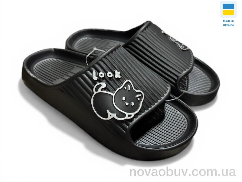 Шльопанці Rai shoes 104 чорний
