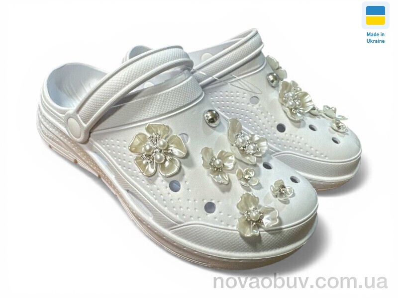 Крокси Rai shoes 414 білий