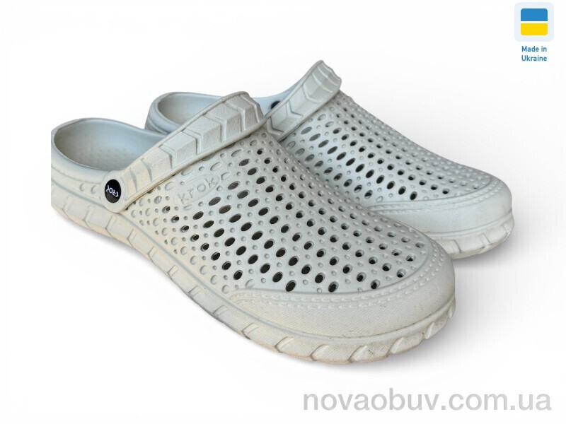 Крокси Rai shoes С62 бежевий