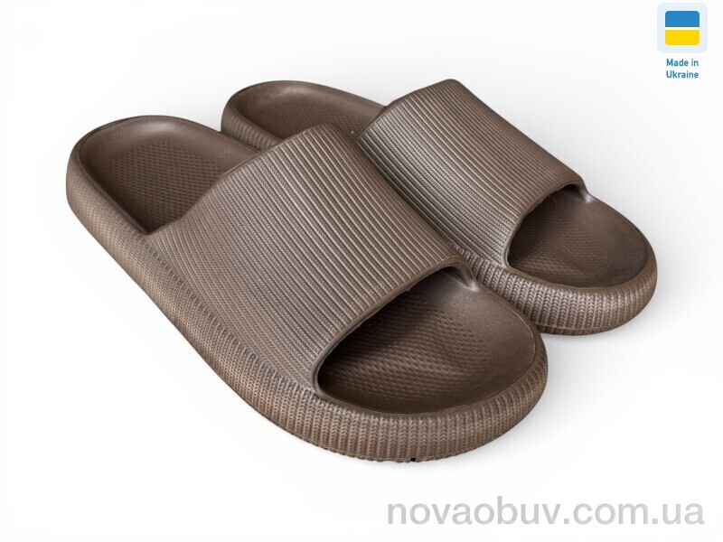 Шльопанці Rai shoes С88 шоколадний