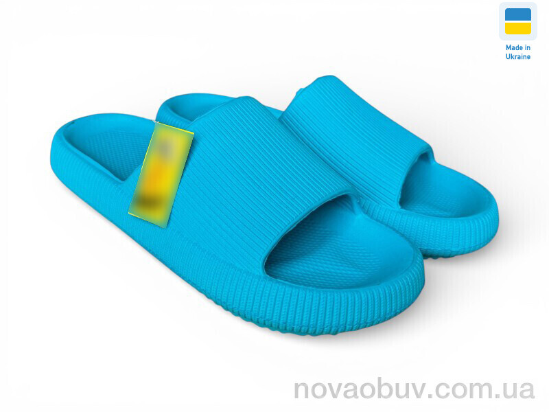 Шльопанці Rai shoes С88 бірюзовий