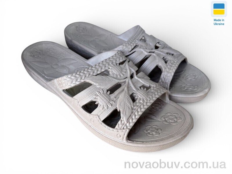 Шльопанці Rai shoes С60 т.бежевий