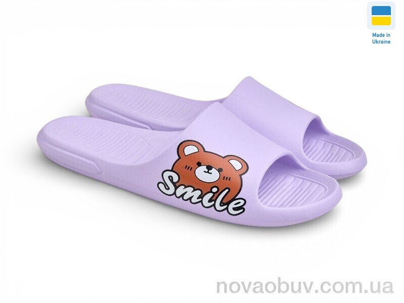 Шльопанці Rai shoes ДС70 бузок