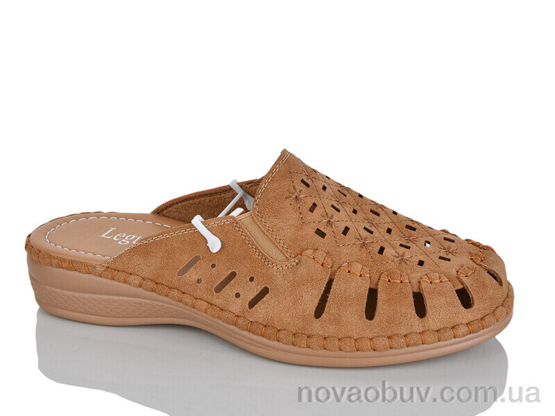 Шльопанці Leguzaza 501-3 brown батал