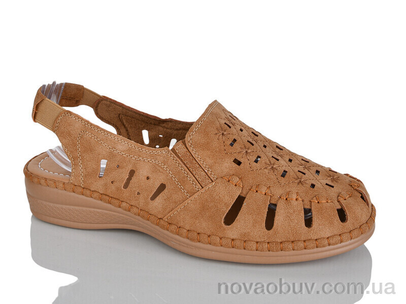 Босоніжки Leguzaza 502-3 brown батал