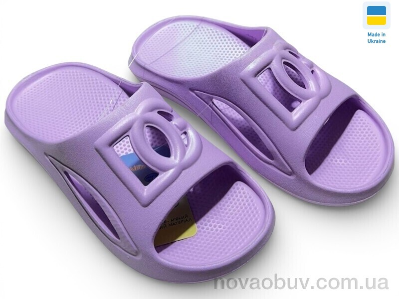 Шльопанці Rai shoes 253 лаванда