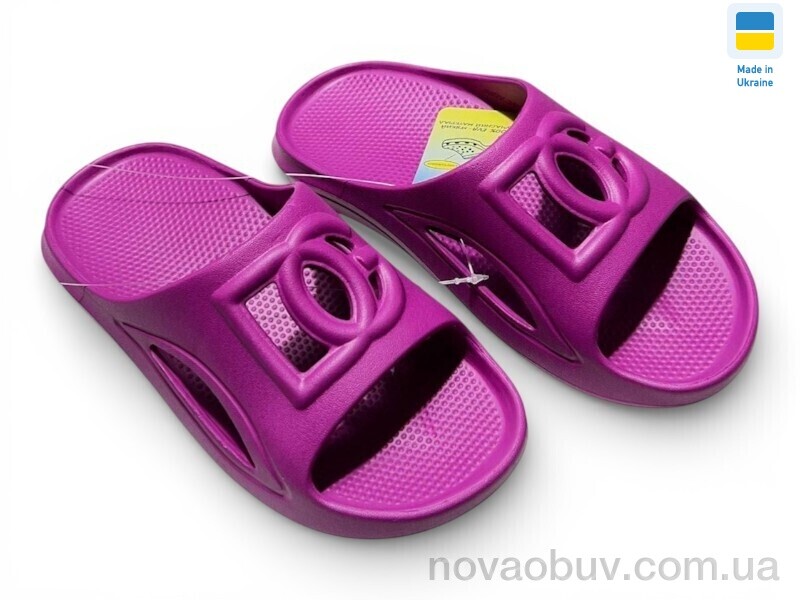 Шльопанці Rai shoes 253 ягідний