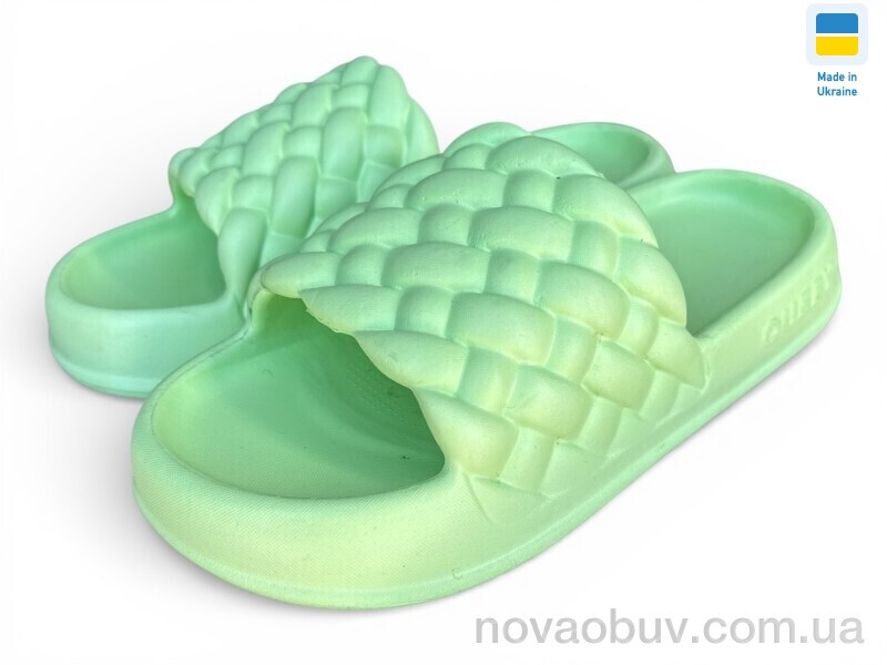 Шльопанці Rai shoes 2001 лайм