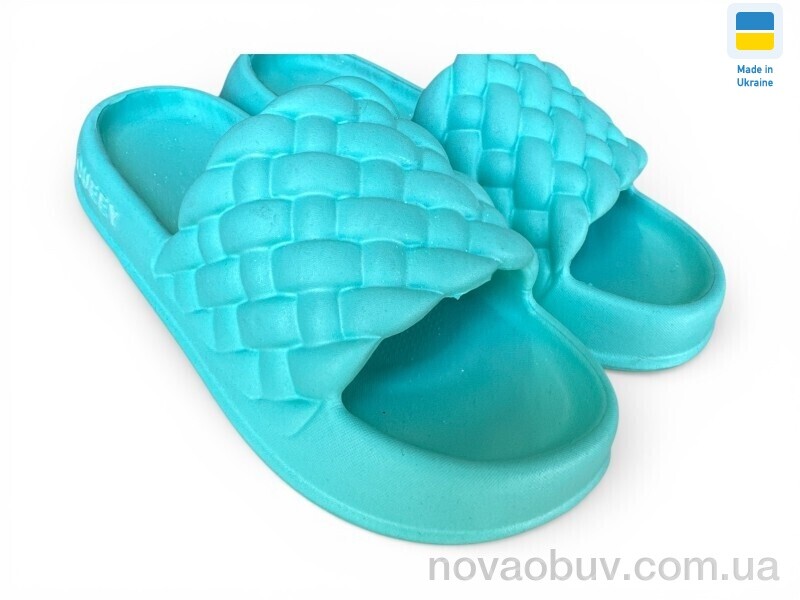 Шльопанці Rai shoes 2001 бірюзовий