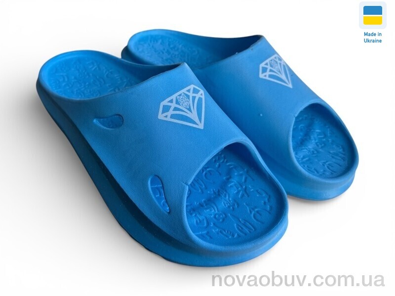 Шльопанці Rai shoes 2002 блакитний