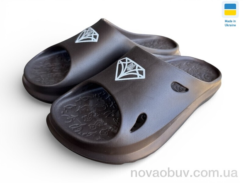 Шльопанці Rai shoes 2002 коричневий