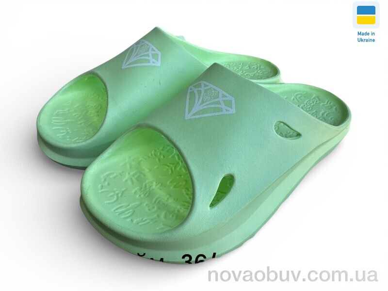 Шльопанці Rai shoes 2002 лайм