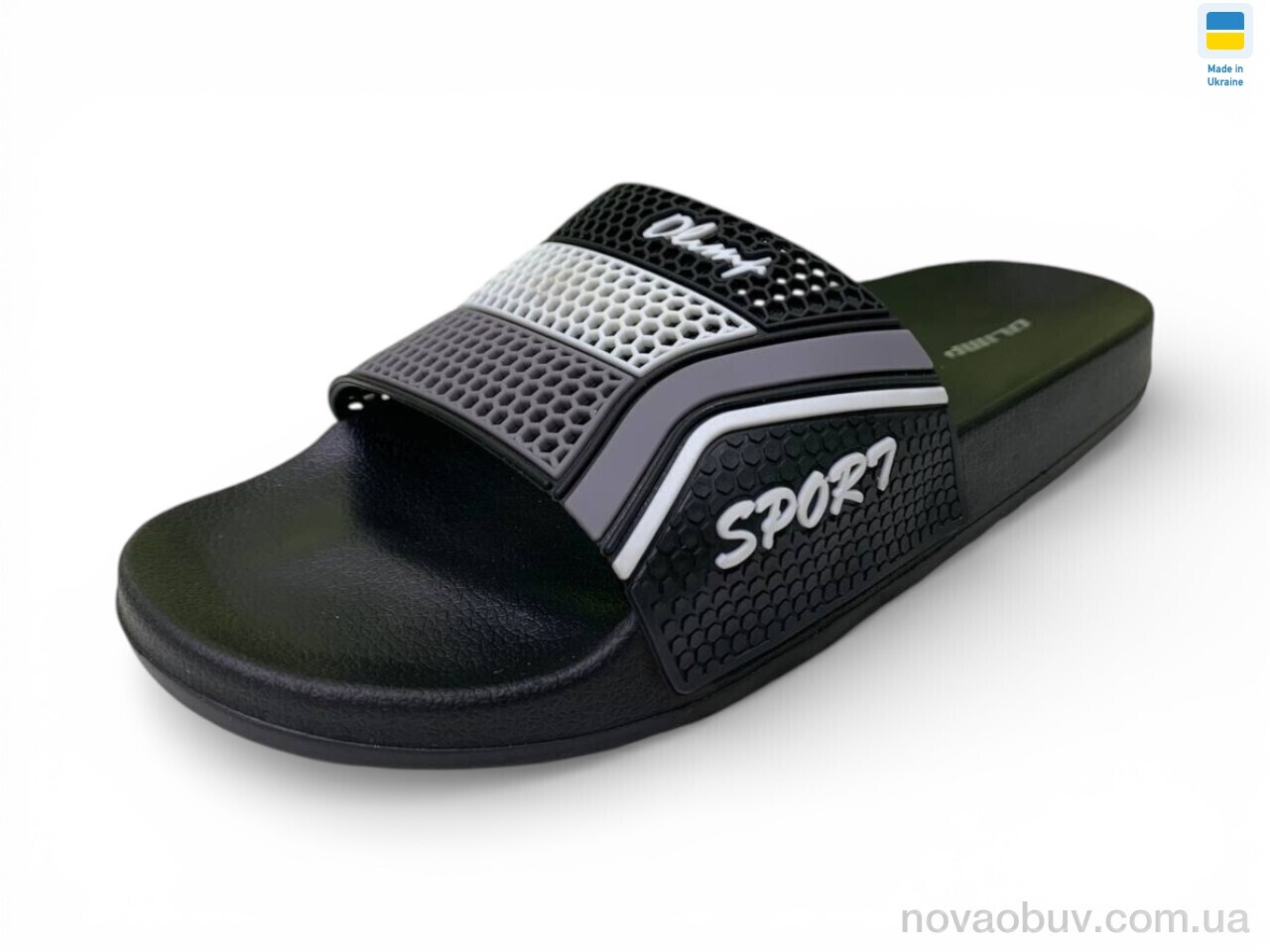 Шльопанці Rai shoes M231 сірий