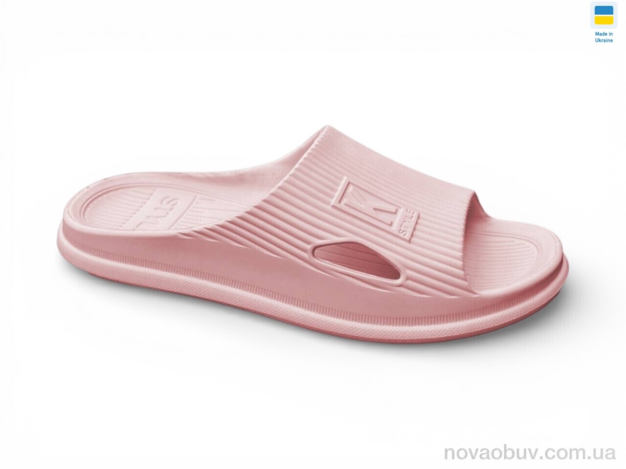 Шльопанці Rai shoes L112 пудра