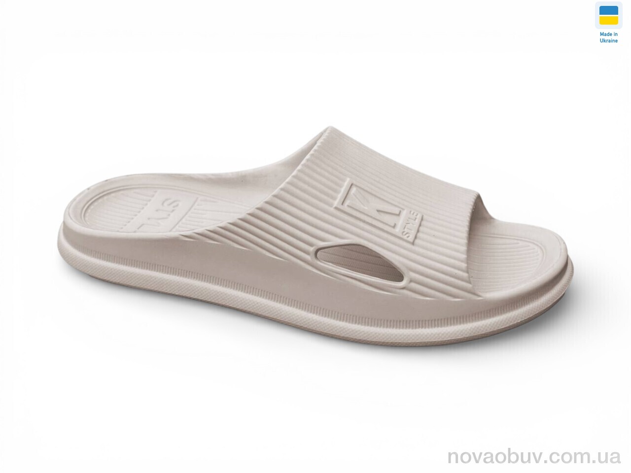 Шльопанці Rai shoes L112 св.сірий