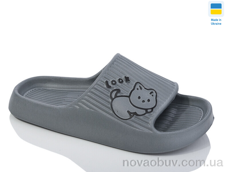 Шльопанці Lot Shoes N104 т. сірий