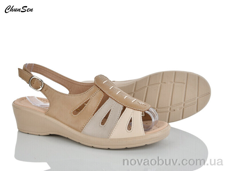 Босоніжки Chunsen B219-7 beige