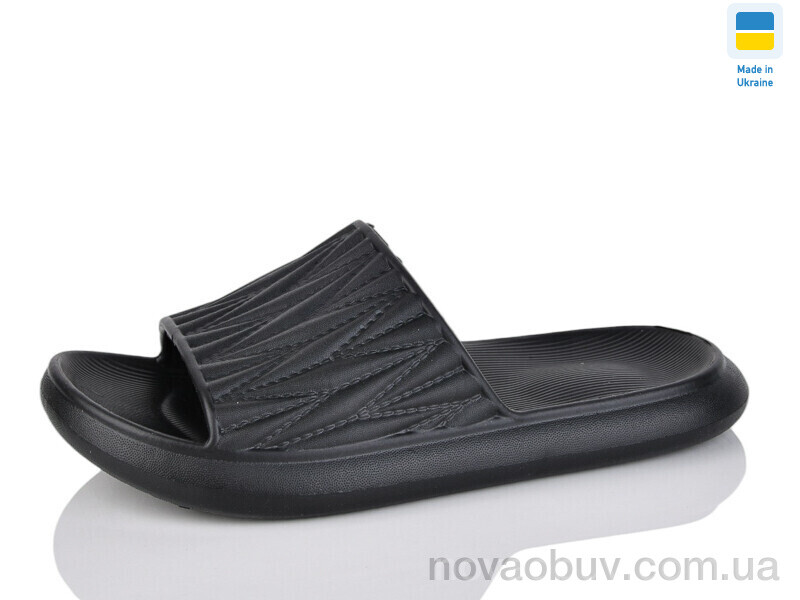 Шльопанці Lot Shoes N111 чорний-old