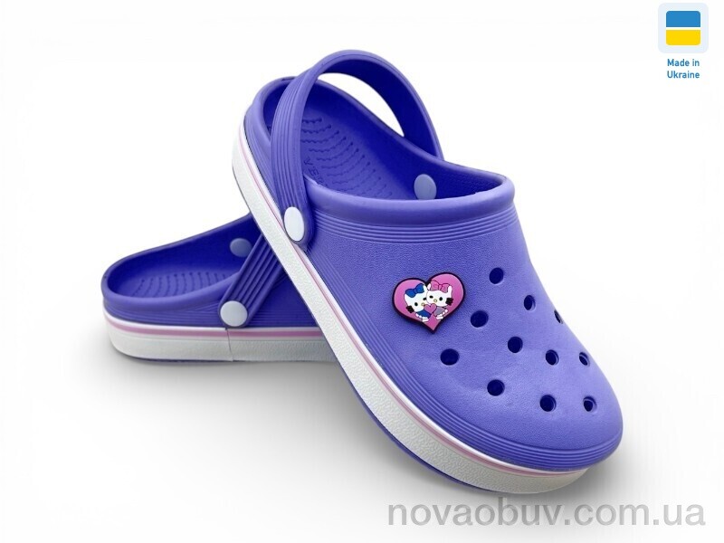 Крокси Rai shoes 4001 фіолетовий