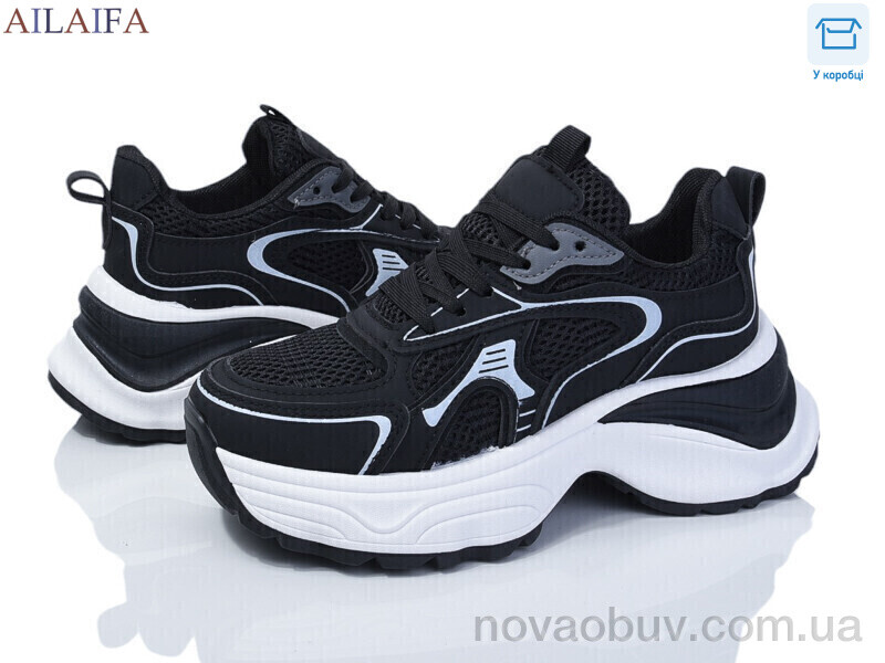 Кросівки Ailaifa ROSA08 black-white