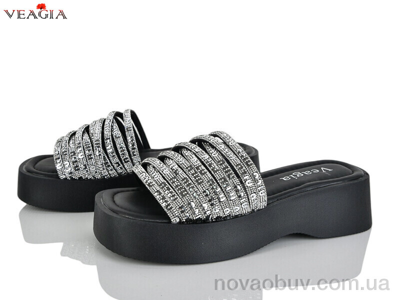 Шльопанці Veagia-ADA N17 black