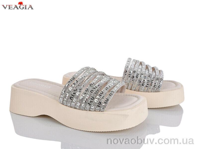 Шльопанці Veagia-ADA N17 beige