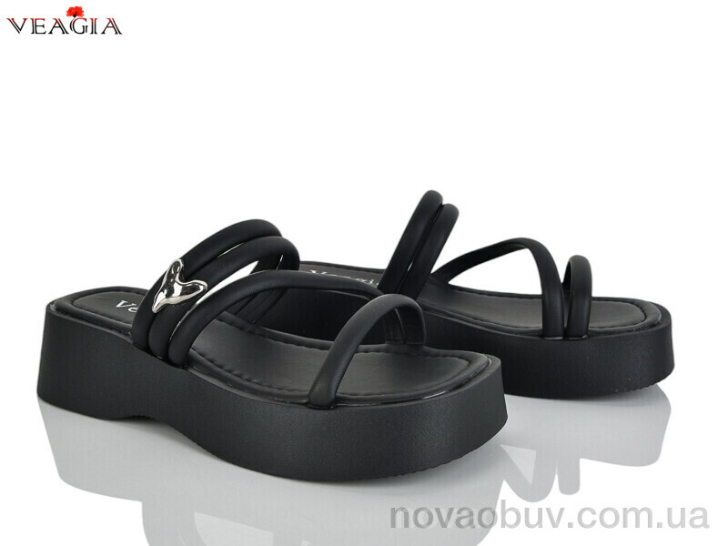 Шльопанці Veagia-ADA N6 black