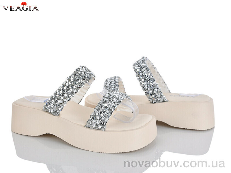 Шльопанці Veagia-ADA N20 silver